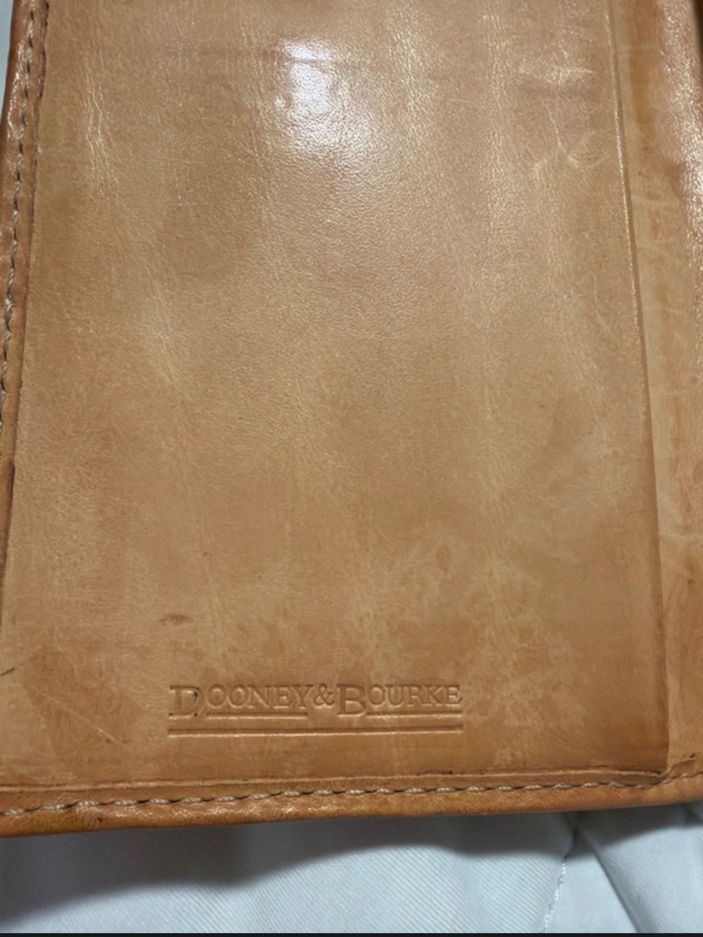 Dooney & Bourke Multicolor Doodle Satchel with Tan Leather Trim - Picture 10 of 10